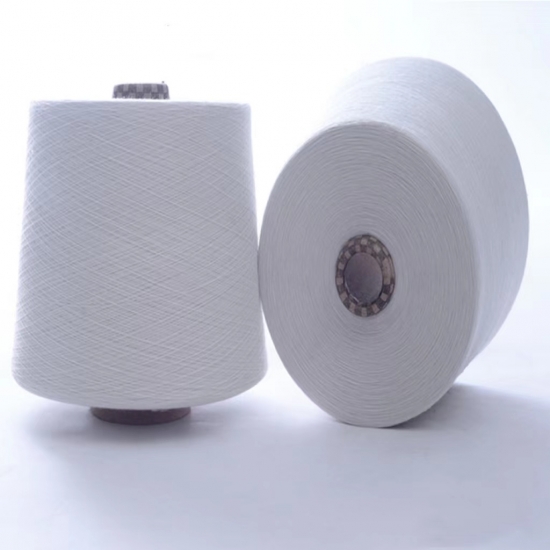 100% Jungfrau-Polyester-Spinngarn